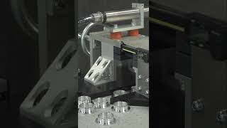 Robotic Assembly  Watch Metal Parts Perfectly Placed! #automation #cobots #manufacturing