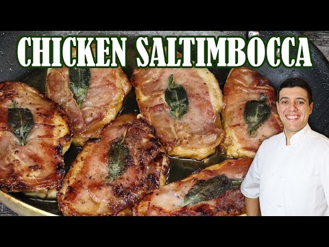 Authentic Chicken Saltimbocca | Easy Italian Chicken Recipe by Lounging with Lenny