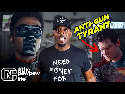 Superman Tries to Ban All Guns! Mr. Terrific Becomes Second Amendment Super Hero