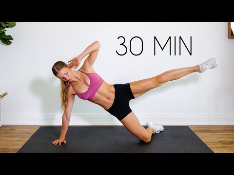 30 min Low Impact FULL BODY LIIT Workout (No Equipment + No Jumping)