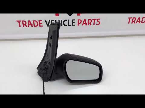 Fits Ford C-Max 2004-2007 Door Wing Mirror Electric Heated Primed Cover Driver Side video
