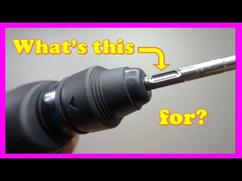 How does an SDS rotary hammer chuck work?