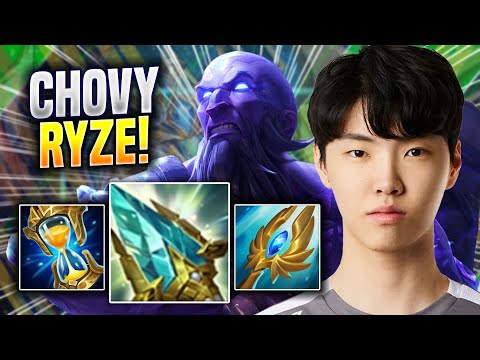 CHOVY IS SO GOOD WITH RYZE! - GEN Chovy Plays Ryze MID vs Azir! | Season 2023