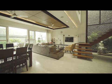 Straight Line Modern Design in Ludhiana by Varchas Architects | Interior & Exterior #villadesign