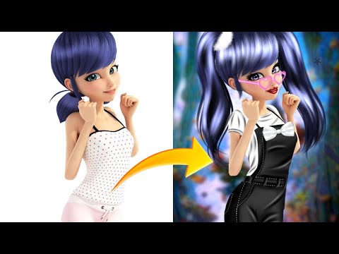 Marinette - Miraculous ladybug glow up into a Cute girl 😍✨❣️