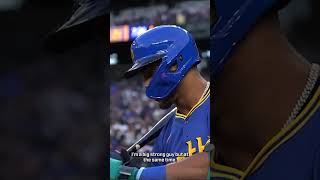 Talent can get you there, but Julio Rodríguez knows what it takes to STAY where you want to be ????