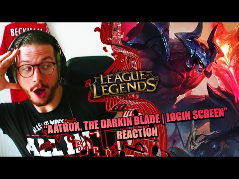 First Time Hearing "AATROX, THE DARKIN BLADE (Login Screen)" | League of Legends OST REACTION
