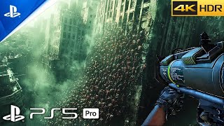 Download lagu TOKYO ZOMBIE RUSH (PS5 PRO) Realistic ULTRA Graphics (4K 60FPS HDR) World War Z mp3