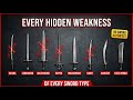 Every HIDDEN WEAKNESS Of Each Sword Type Explained