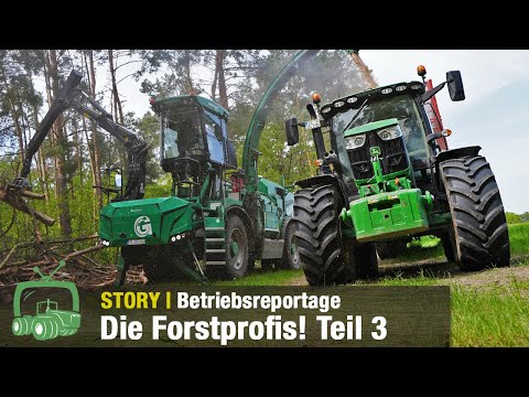 Galle GmbH Teil 3 | Neue Projekte | Claas Xerion | Tigercat TCi Harvester & Forwarder | Energieholz