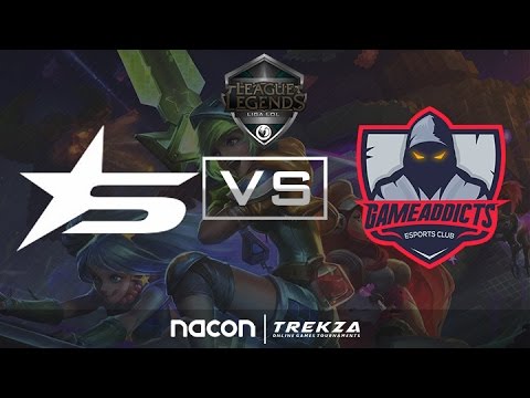 Proselect G. vs Game Addicts #LigaLoL - Mapa 1 - Jornada 3 - T1