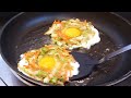 2 IN 1 BAKWAN DENGAN TELUR MATA SAPI JADI MENU ANDALAN