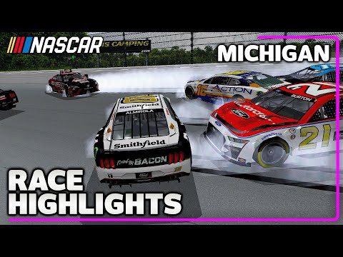 MAJOR UPSET. - NR2003 2023 Michigan Race Highlights