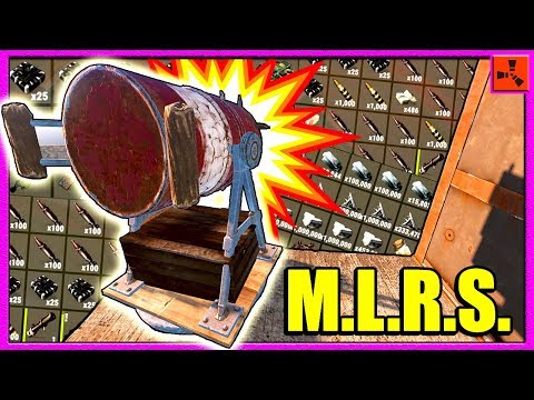 Rust ARTILLERY RAID?! - Rocket Raiding MASSIVE RICH Clan Base Exploit (Rust Modded Server Raids)