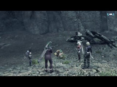 Xenoblade Chronicels X Boss Battle (Bizarre Insididia) Cutscene 82 (Affinity Quest) (Nintendo Wii U)