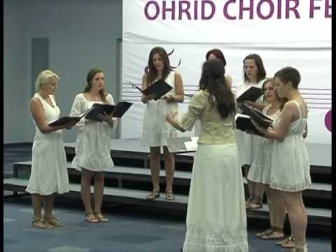 Ohrid Choir Festival 2011 - Choir "Musica Viva" - Slavej sedi na trendafil by Dragan Shuplevski