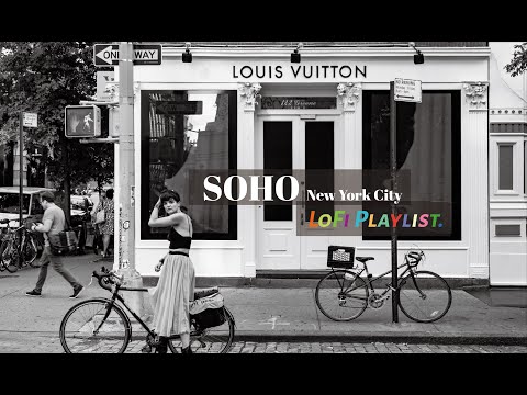 A Vibrant Summer Walk in SoHo, New York City 🏙 Deep House Mix (Playlist)