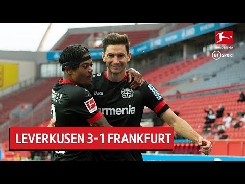 Bayer Leverkusen vs Frankfurt (3-1) | Leon Bailey scores wonder goal! | Bundesliga Highlights