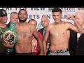 ANTHONY DIRRELL VS DAVID BENAVIDEZ - FULL WEIGH IN & FACE OFF VIDEO