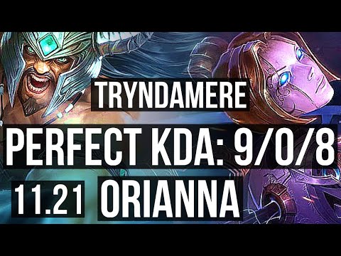 TRYNDA vs ORI (MID) | 9/0/8, Quadra, Legendary, Rank 14 Trynda | EUW Grandmaster | 11.21