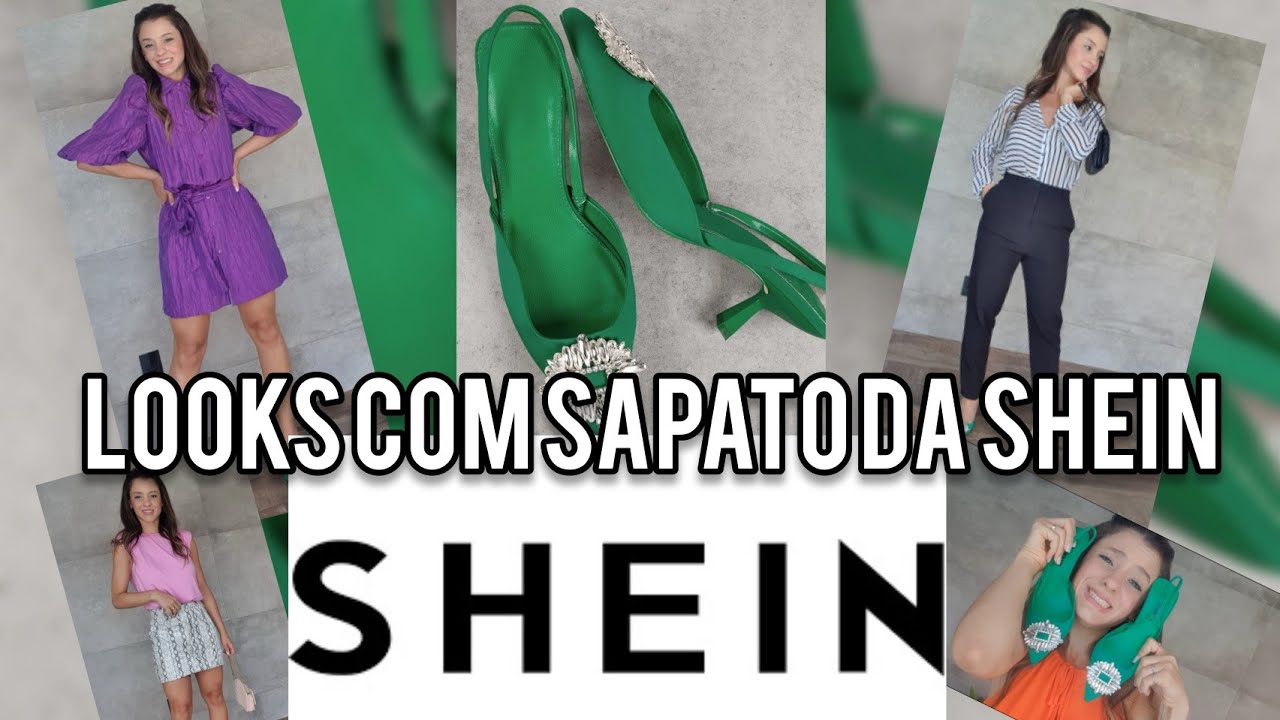 Looks com sapato da Shein / Como montar looks com sapato verde