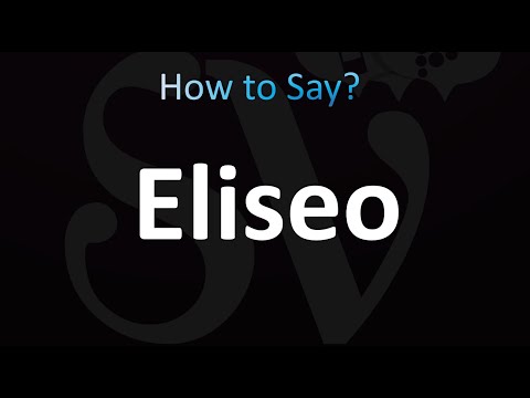 How to Pronounce Eliseo (CORRECTLY!)