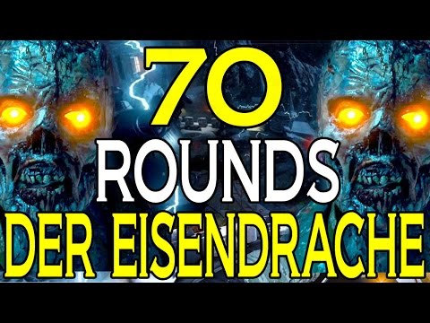"Der Eisendrache" Round 70 - Fast Strategy For High Rounds! Der Eisendrachen "Round 100 Attempt"