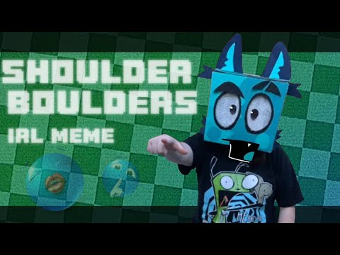 Shoulder Boulders | IRL animation meme | flipaclip🤫🧏