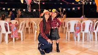 Conhecemos uma festa julina de outro estado, primeira viagem de mãe e filha