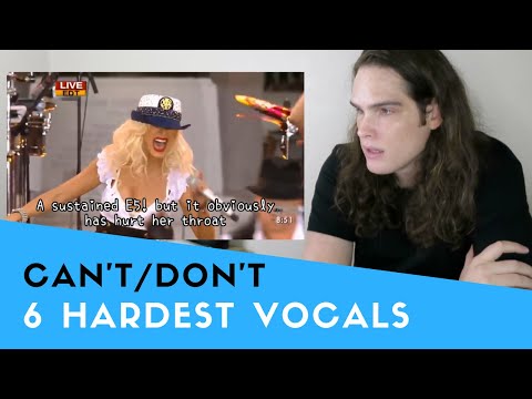 Voice Teacher Reacts to 6 HARDEST Vocals Singers CAN'T/DON'T Sing ANYMORE