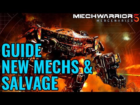 HOW TO GET BETTER MECHS? - MW5 SALVAGE EXPLAINED! - Mechwarrior 5: Mercenaries - MW5
