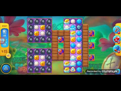 fishdom gameplay / level 5967 / It is like the ads? / thank you