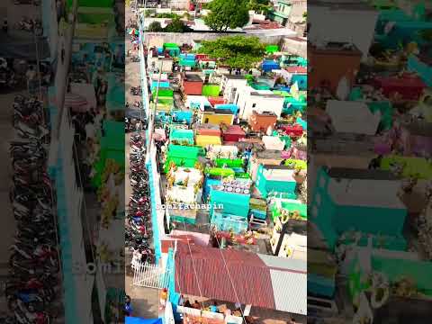 Cementerio de Siquinala ESCUINTLA desde las alturas