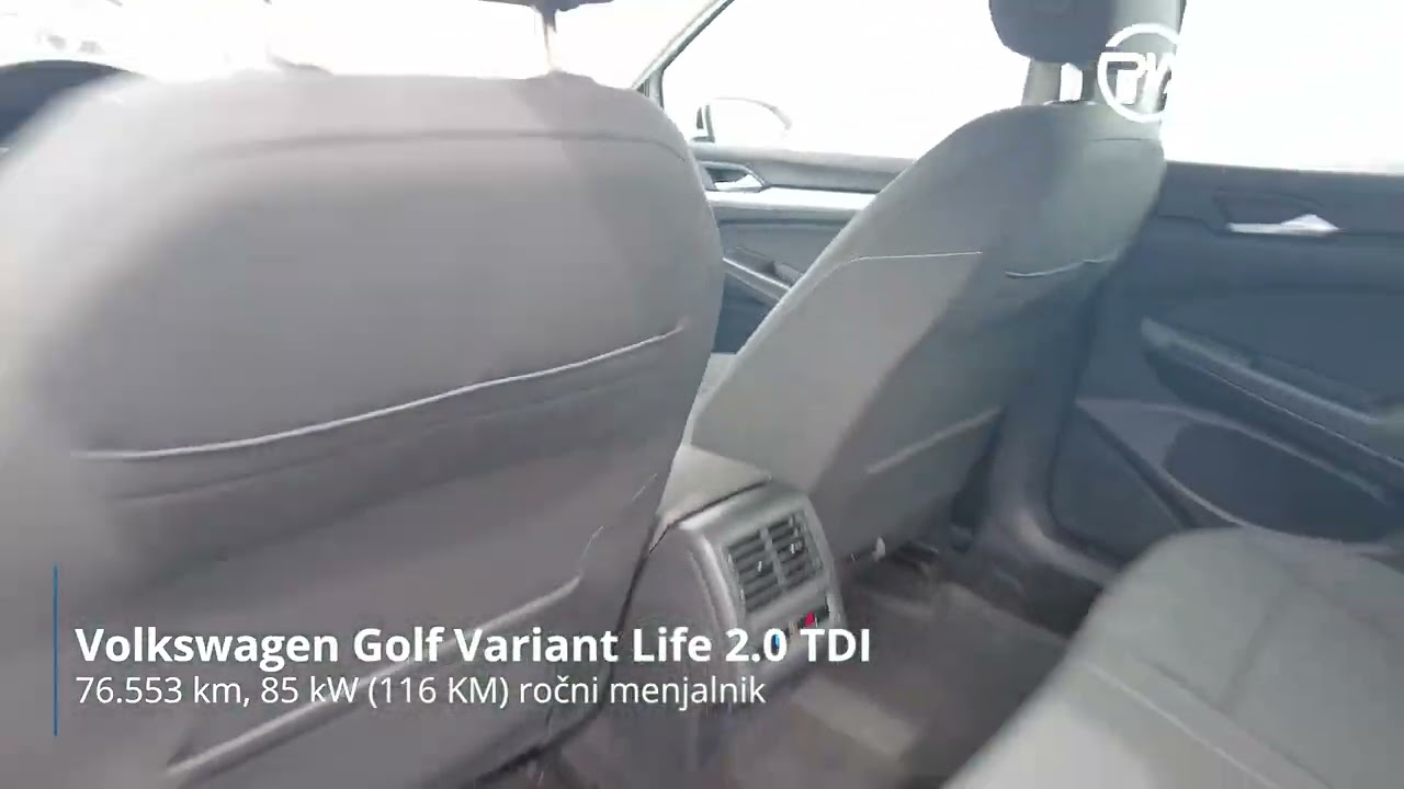 Volkswagen Golf Variant Life 2.0 TDI - SLOVENSKO VOZILO
