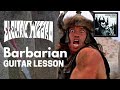 Electric Wizard Guitar Lesson w/ TAB - Barbarian - B Standard Tuning