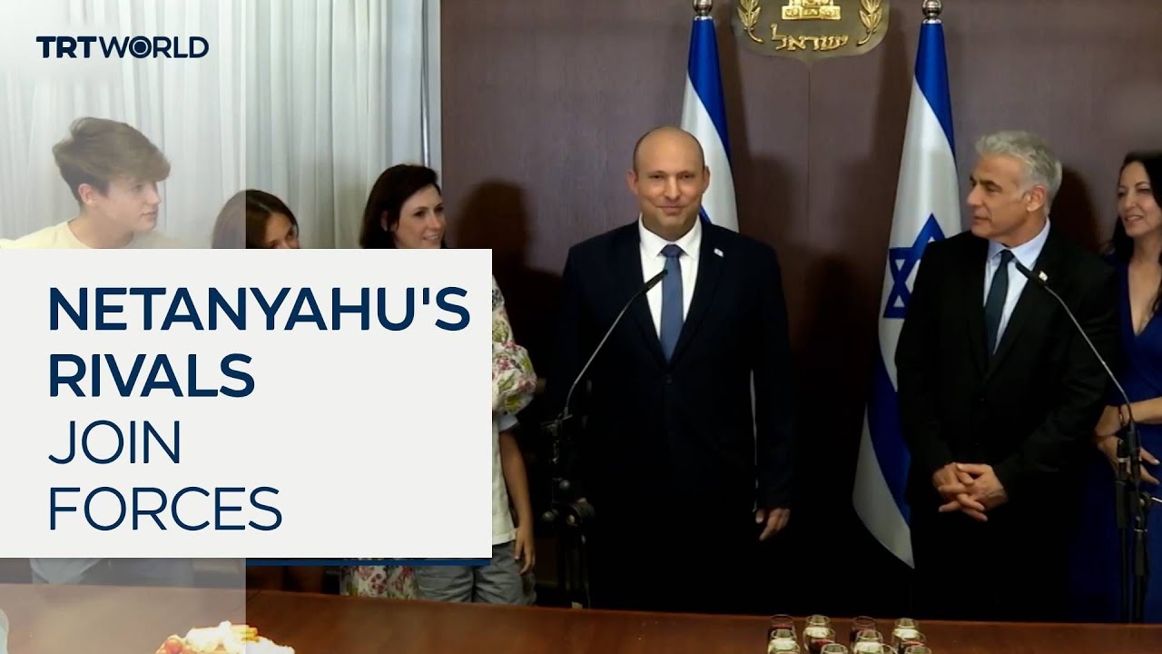 Netanyahu's biggest rivals join forces ahead of elections
