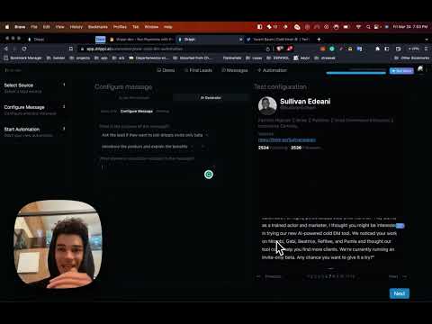 Drippi.ai AI Twitter DM Generator - Tutorial
