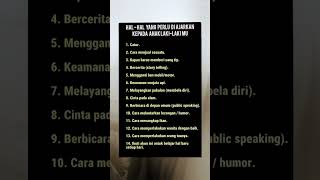 Download lagu Hal-Hal Yang Perlu Di Ajarkan Kepada Anak Laki-Lakimu #FYI #psikologi #informasi #faktamenarik #fyp mp3