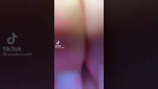 Massive breasts from a stunning tiktok babe