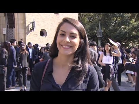 Message from New Students at 2014 Fall Entrance Ceremonies: part 3