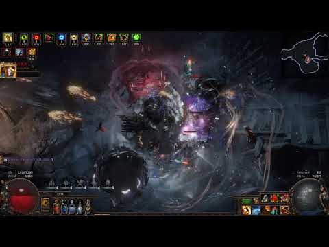 【Path of Exile】3.15 Slayer Shield Crush Simulacrum Wave 20 Kosis