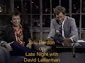 Eric Burdon on Late Night with David Letterman / Don't Bring Me Down / 1980s / The Animals