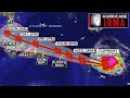 Hurricane Irma Reaches Category 5 With Winds Of 180 Mph