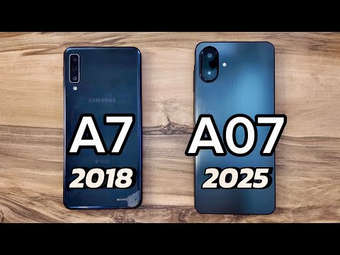Samsung Galaxy A07 gegen Samsung Galaxy A7 2018