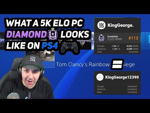 What A 5k Elo PC Diamond Looks Like on PS4