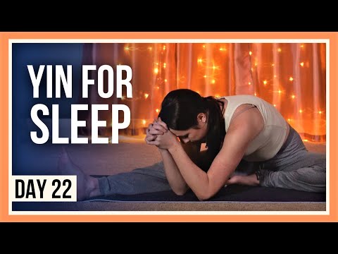 15 min Yin Yoga for Sleep – Day #22 (YOGA FOR FLEXIBILITY & RELAXATION)