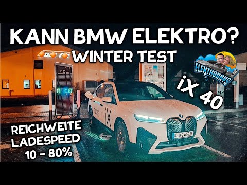 BMW's Elektroauto iX40 Reale Reichweite und Ladezeit 10 - 80% Der neue Boss?