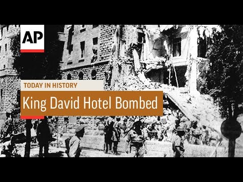 King David Hotel Bombed - 1946 | Today in History | 22 July 16