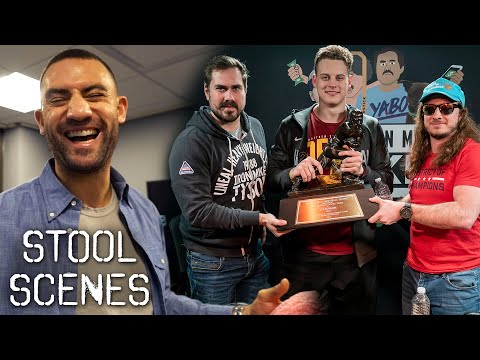 Biz Nasty and Heisman Winner Joe Burrow Visit Barstool HQ - Stool Scenes 239.5