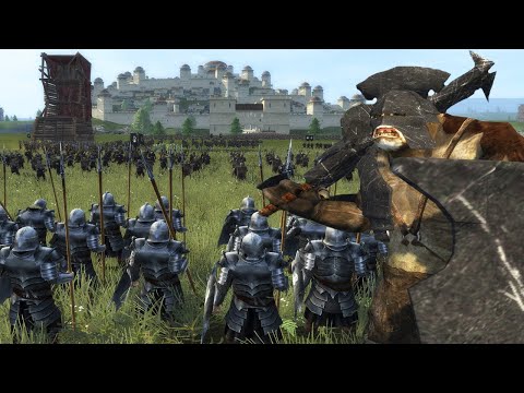 MASSIVE LORD OF THE RINGS CITADEL SIEGE BATTLE - 5v3 Siege - Third Age: Reforged